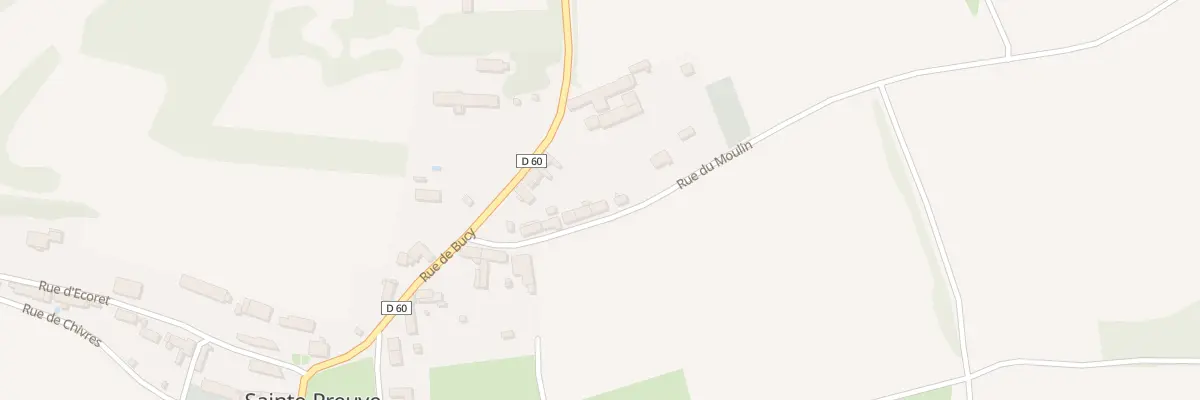 Plan du 7 Rue du Moulin à Sainte-Preuve