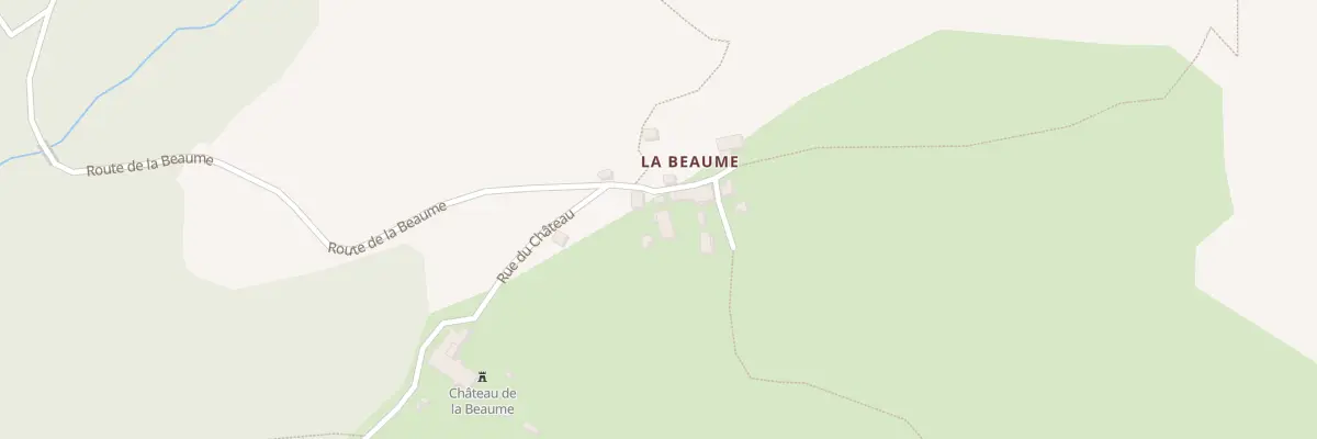 Plan du 5291 La Beaume à Solignac-sur-Loire
