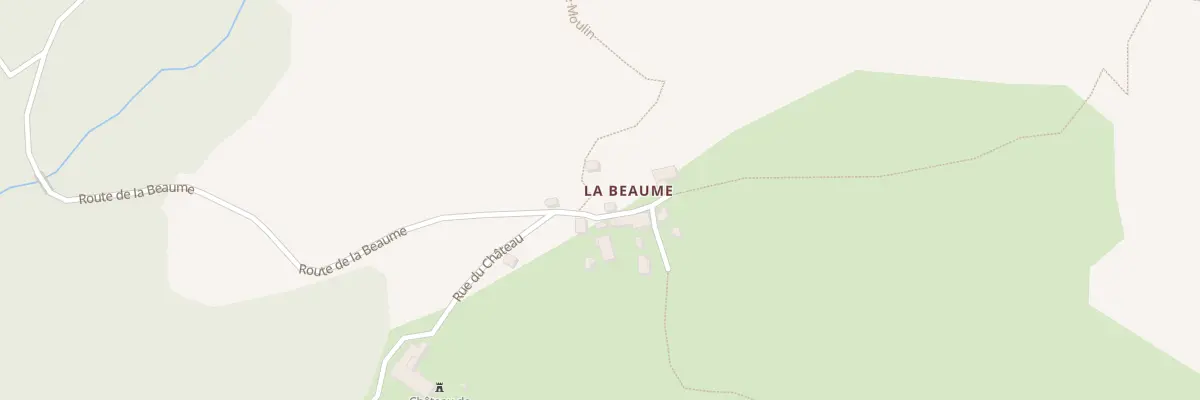 Plan du 5288 La Beaume à Solignac-sur-Loire