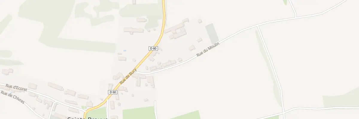 Plan du 9 Rue du Moulin à Sainte-Preuve