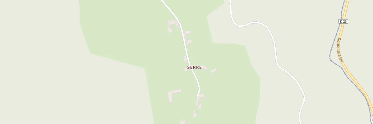 Plan du 5 Serre à Solore-en-Forez
