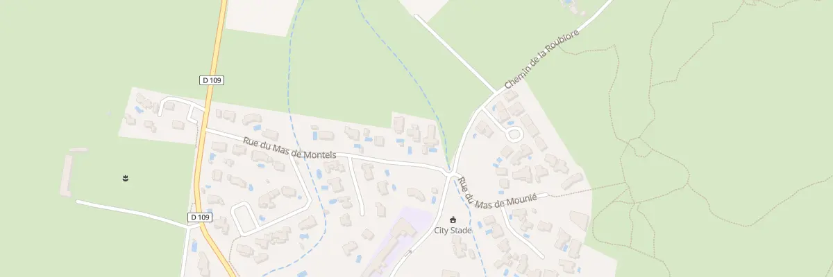 Plan du 261 Rue du Mas de Montels à Sainte-Croix-de-Quintillargues