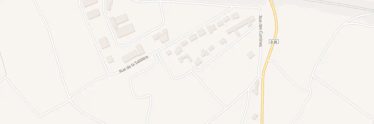 Plan du 14 Rue des Robogniers à Vrigny