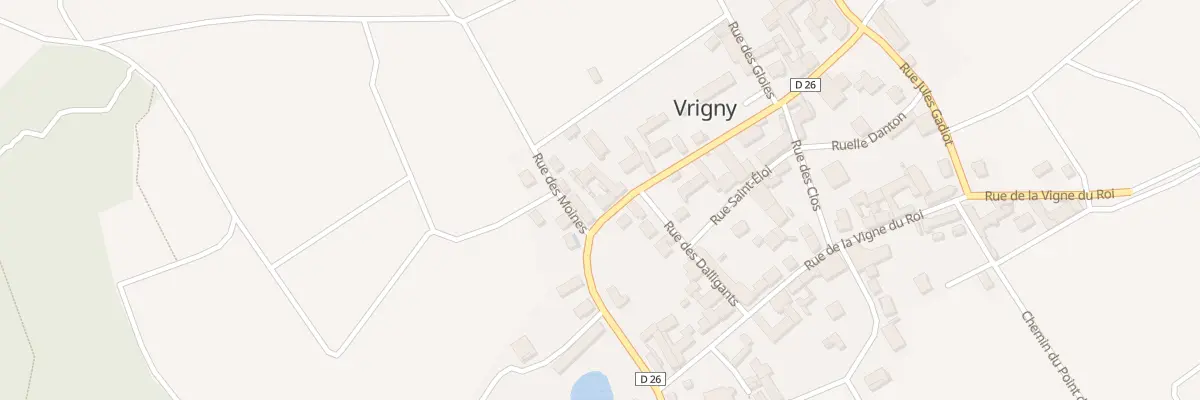Plan du 50B Rue St Vincent à Vrigny