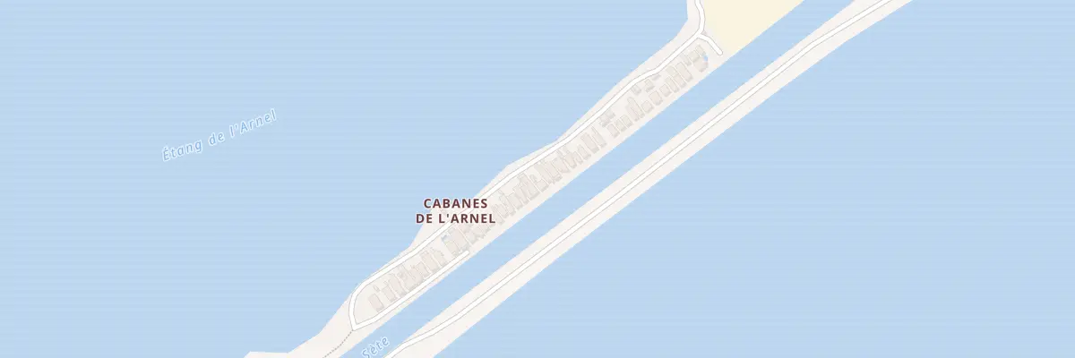 Plan du 22 Che de l’Arnel à Palavas-les-Flots