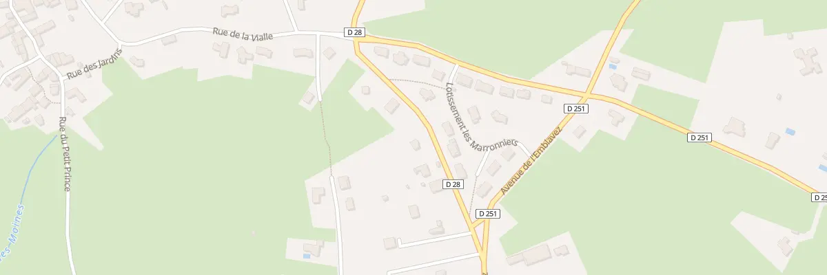 Plan du 17 Rue du Chant du Ruisseau à Saint-Vincent
