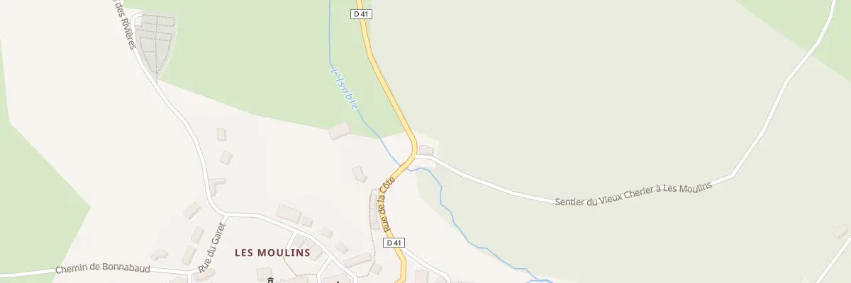 Plan du 4 Rue de la Cote à Cherier