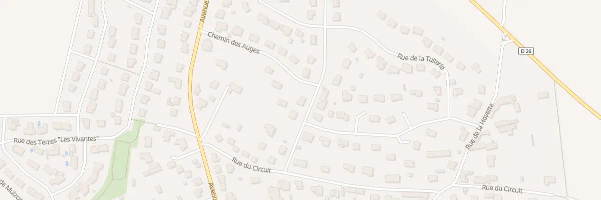 Plan du 5 Rue du Noyer du Breuil à Gueux
