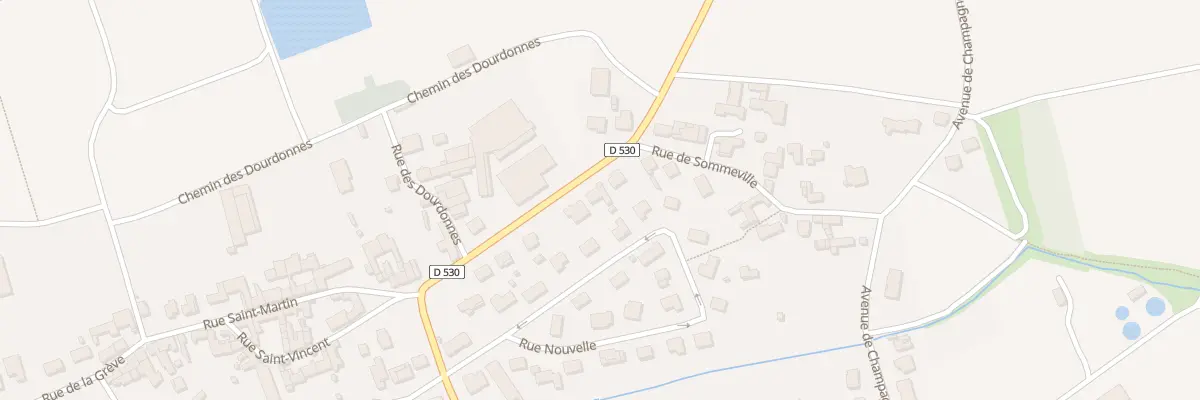 Plan du 12 Rue Charles de Gaulle à Hermonville