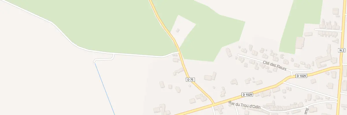 Plan du 3 Rue de Landrecies à La Capelle