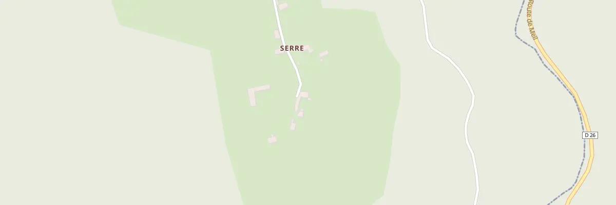 Plan du 5057 Serre à Ailleux