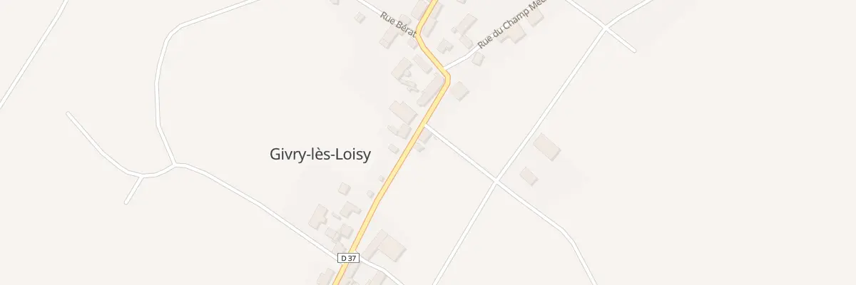 Plan du 51 Rue des Trois Fontaines à Givry-lès-Loisy