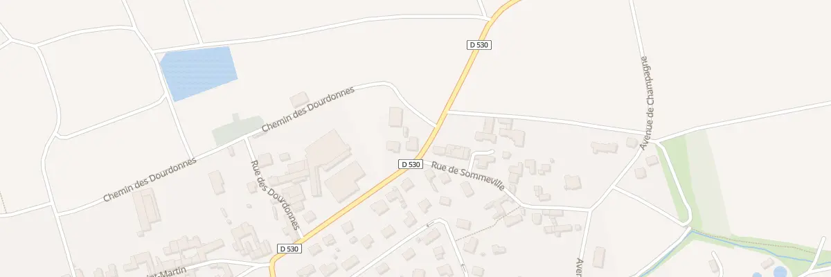Plan du 9 Rue Charles de Gaulle à Hermonville