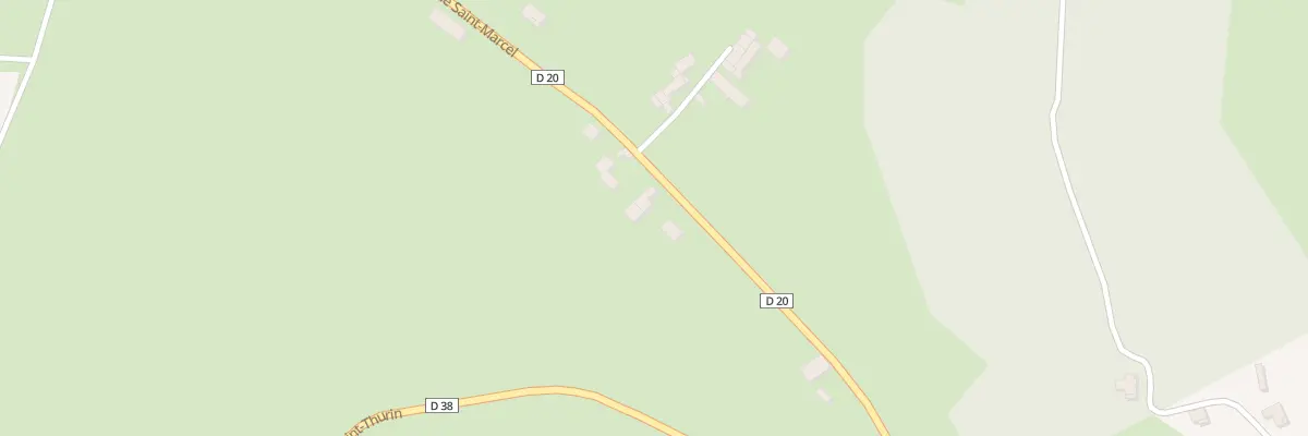 Plan du 415 Rte de Saint-Marcel à Saint-Martin-la-Sauveté
