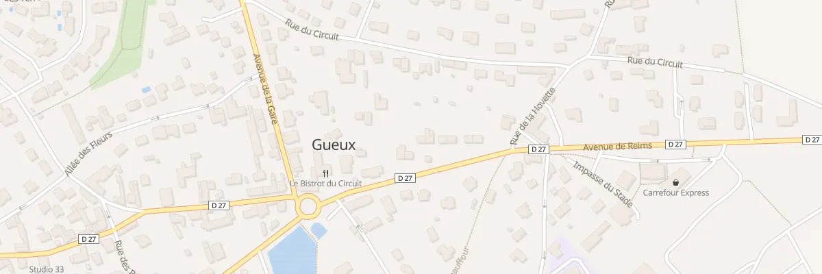 Plan du 9 Av de Reims à Gueux