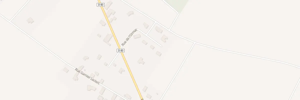 Plan du 8 Rue de l’Ormat à Messon