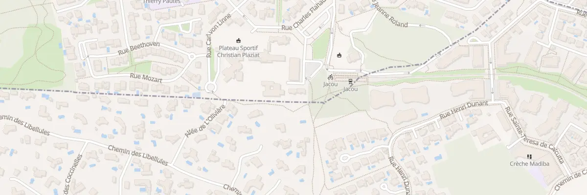 Plan du 4 Rue des Ecoles à Jacou