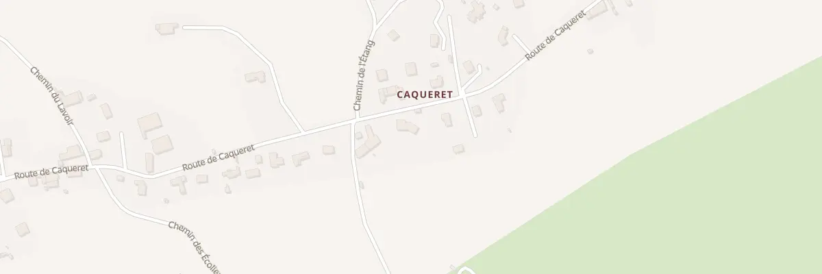 Plan du 748 Rte de Caqueret à Saint-Haon-le-Vieux