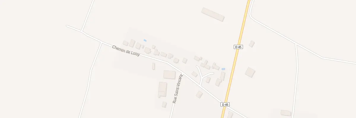 Plan du 2 Chem de Loisy à Vert-Toulon