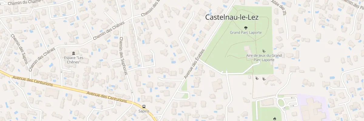 Plan du 1 Imp des Sorbiers à Castelnau-le-Lez
