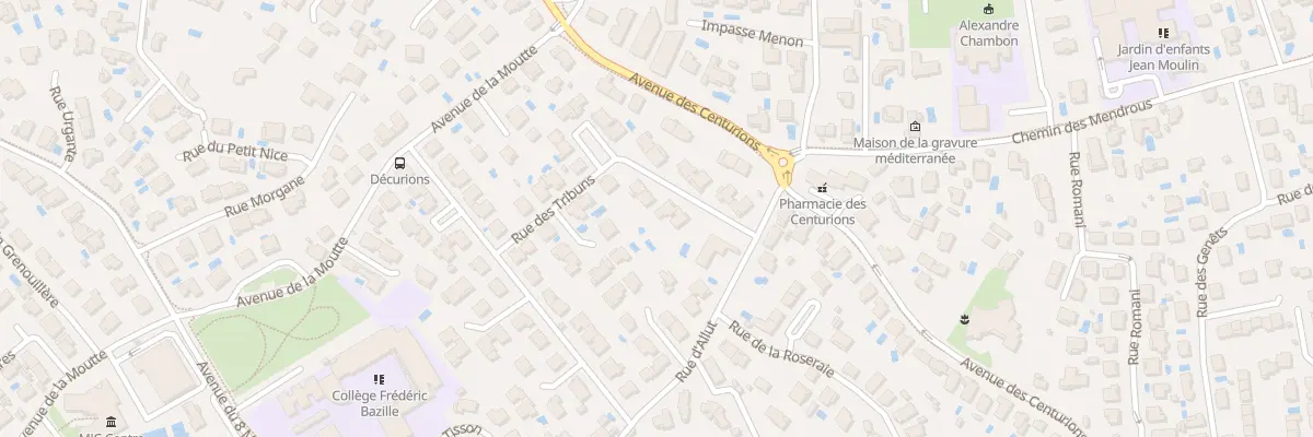 Plan du 16 Rue des Tribuns à Castelnau-le-Lez
