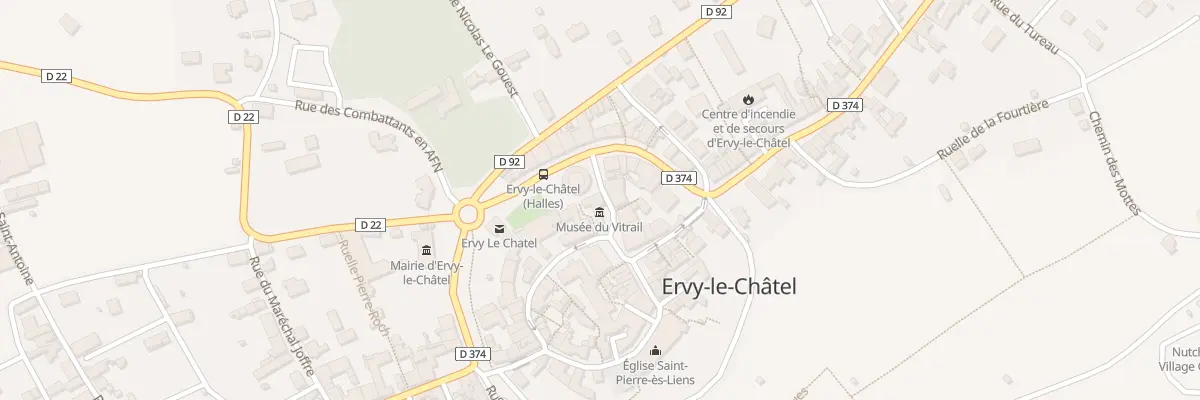 Plan du 2 Rue Nicolas Champenois à Ervy-le-Châtel