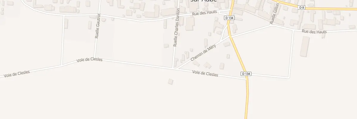 Plan du 10 Che de Méry à Longueville-sur-Aube