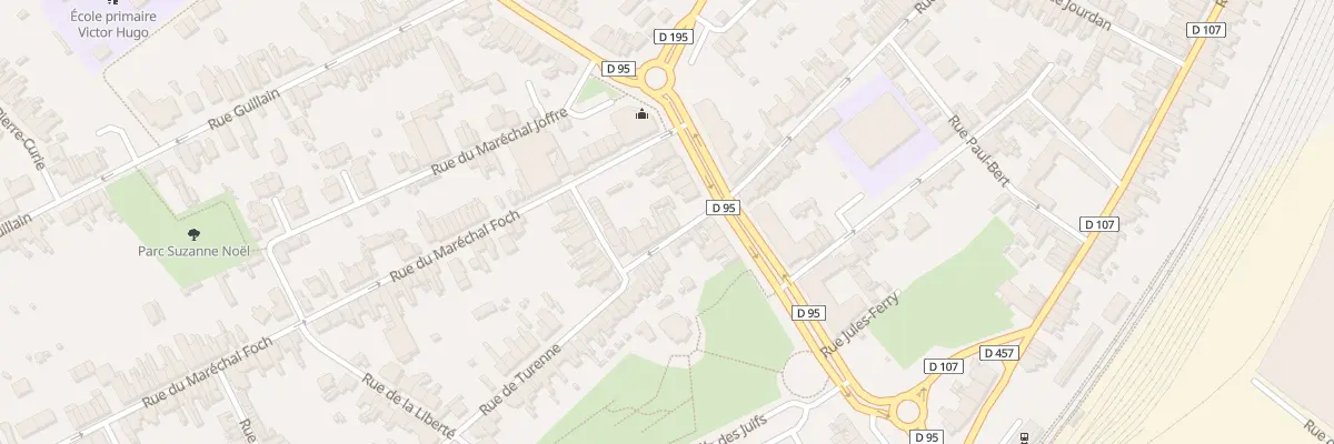 Plan du 6 Rue du Franc Alloy à Hautmont