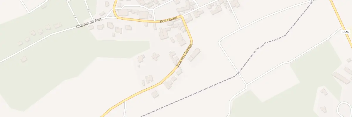 Plan du 8 Rue de Clairizet à Coulommes-la-Montagne