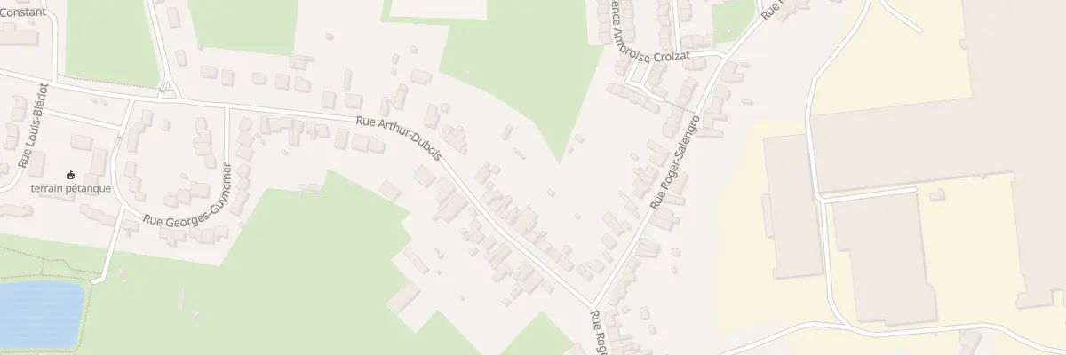Plan du 14 Rue Arthur Dubois à Feignies