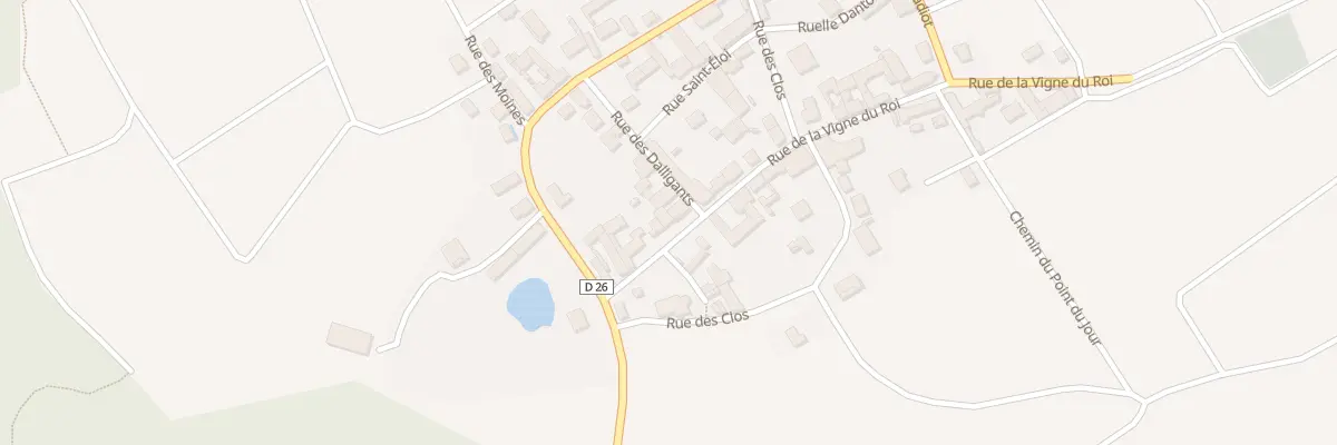 Plan du 18A Rue de la Vigne du Roy à Vrigny