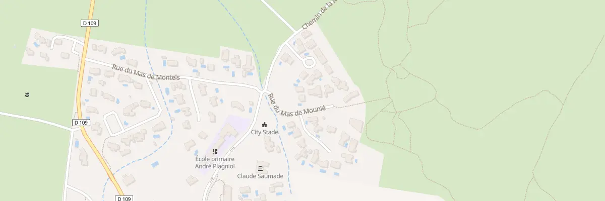 Plan du 87 Rue du Mas de Mounié à Sainte-Croix-de-Quintillargues