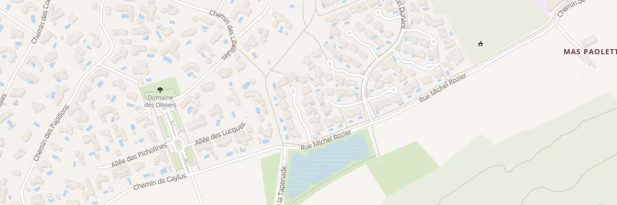 Plan du 11 Rue Michel Rozier à Castelnau-le-Lez