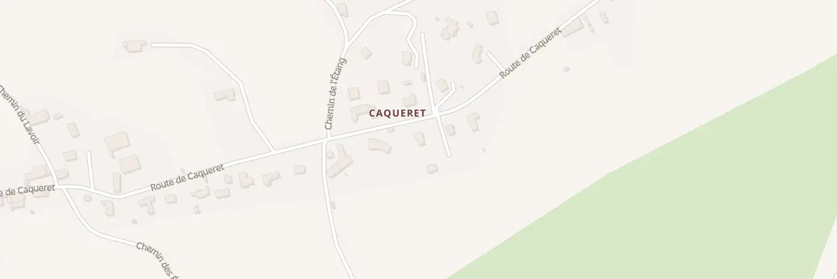 Plan du 798 Rte de Caqueret à Saint-Haon-le-Vieux