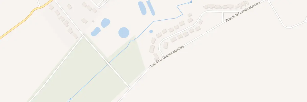 Plan du 33 Lot de la Grande Marliere à Connantre