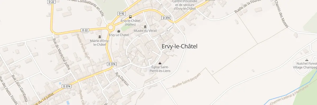 Plan du 20 Pl Saint-nicolas à Ervy-le-Châtel