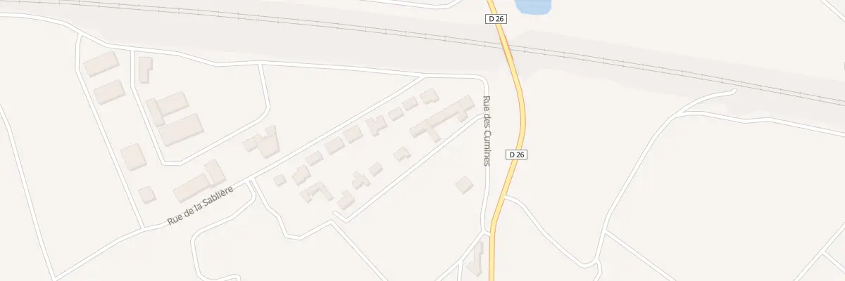 Plan du 4 Rue des Robogniers à Vrigny