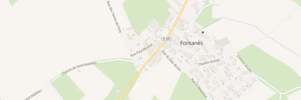 Plan du 5024F Les Terres de l’Aire à Fontanès