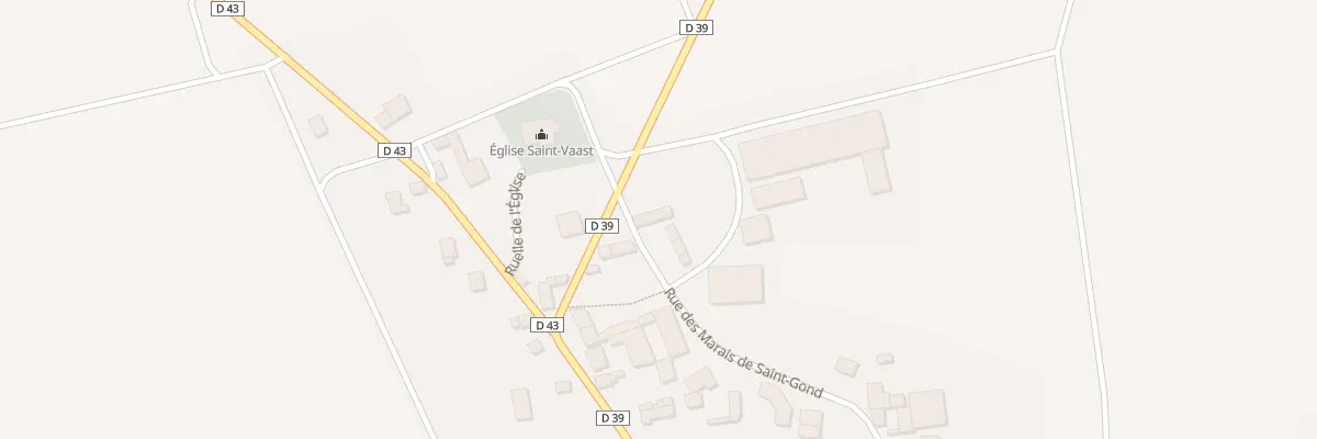 Plan du 46 Rue des Marais de St Gond à Bannes