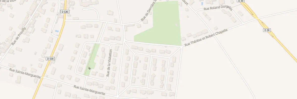 Plan du 2 Rue des Petits Launois à Hermonville