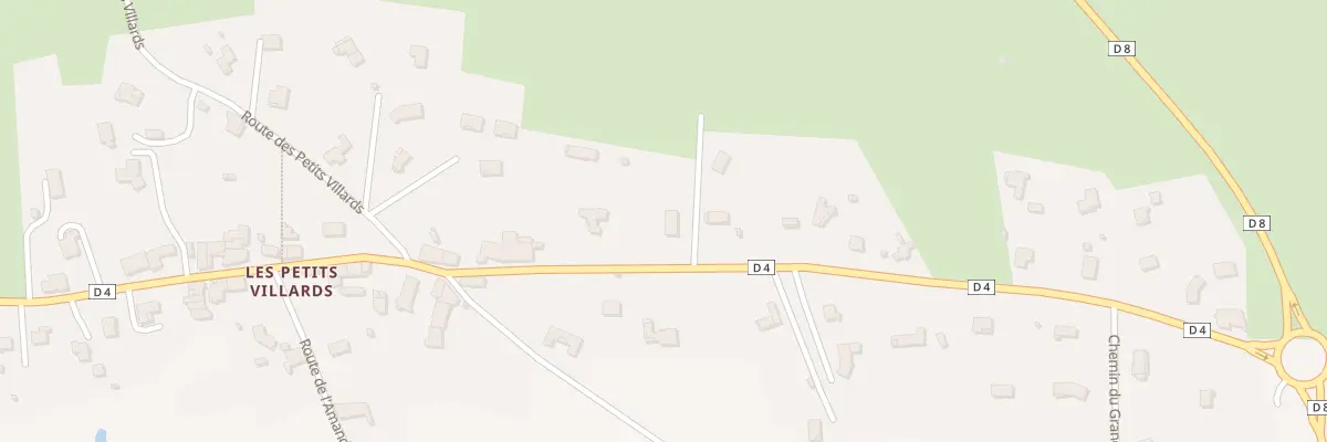 Plan du 448 Rte de la Croix du Sud à Ambierle