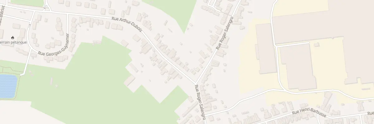 Plan du 4 Rue Arthur Dubois à Feignies
