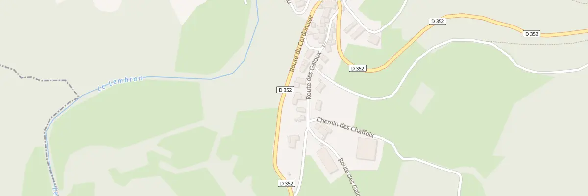 Plan du 5012 Le Bourg à Saint-Julien-d’Ance