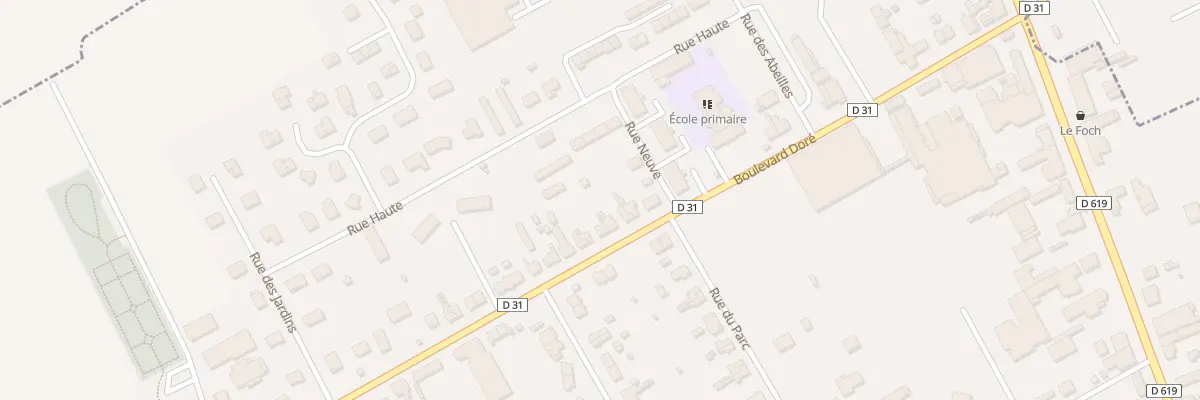 Plan du 58 Bd Doré à Fontaine-les-Grès