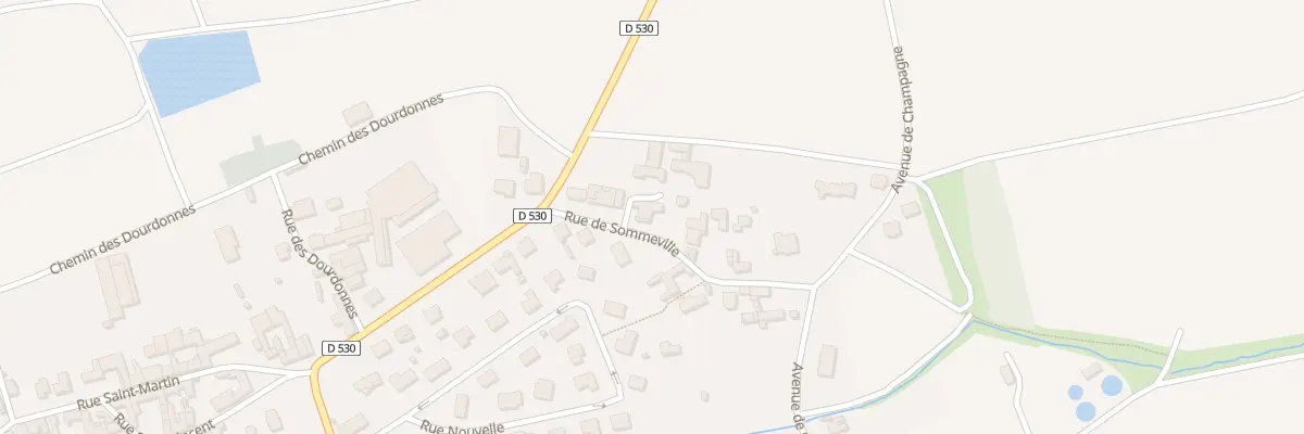 Plan du 5 Rue de Sommeville à Hermonville