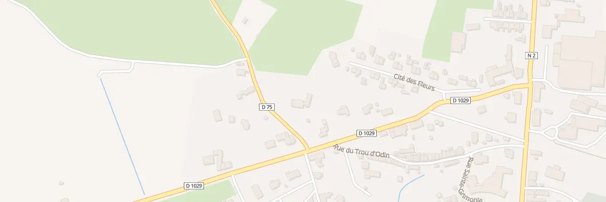 Plan du 2 Rue de Landrecies à La Capelle