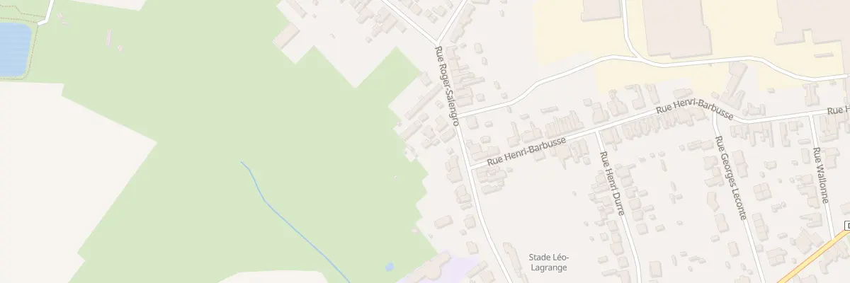 Plan du 63 Rue Roger Salengro à Feignies