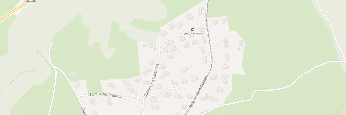Plan du 8 Che des Varennes au Monteil