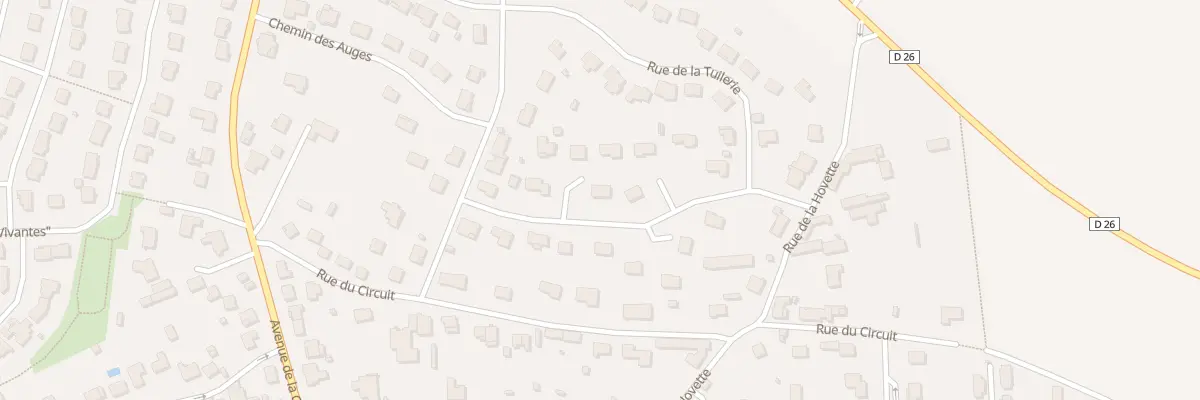 Plan du 11 Rue du Docteur Ernest Labbee à Gueux
