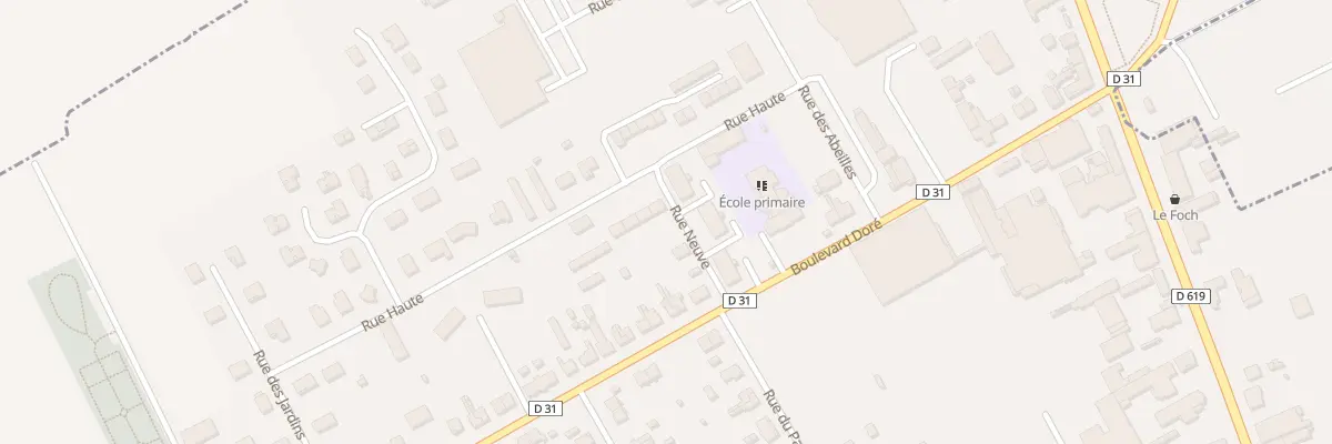 Plan du 3 Rue Neuve à Fontaine-les-Grès